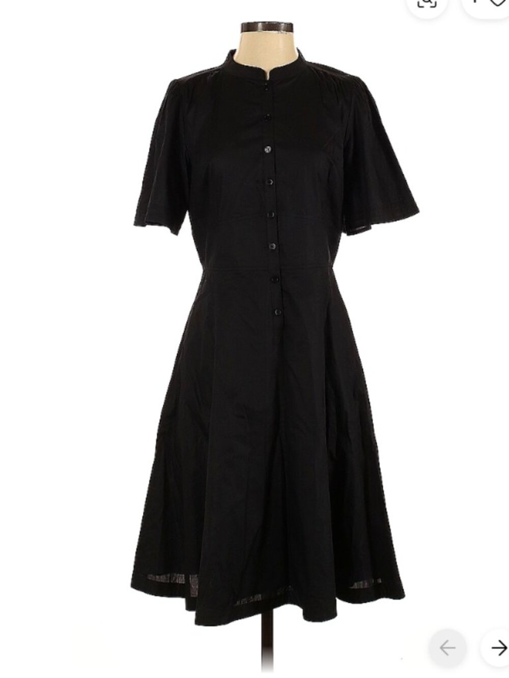 Halogen Black M Dress